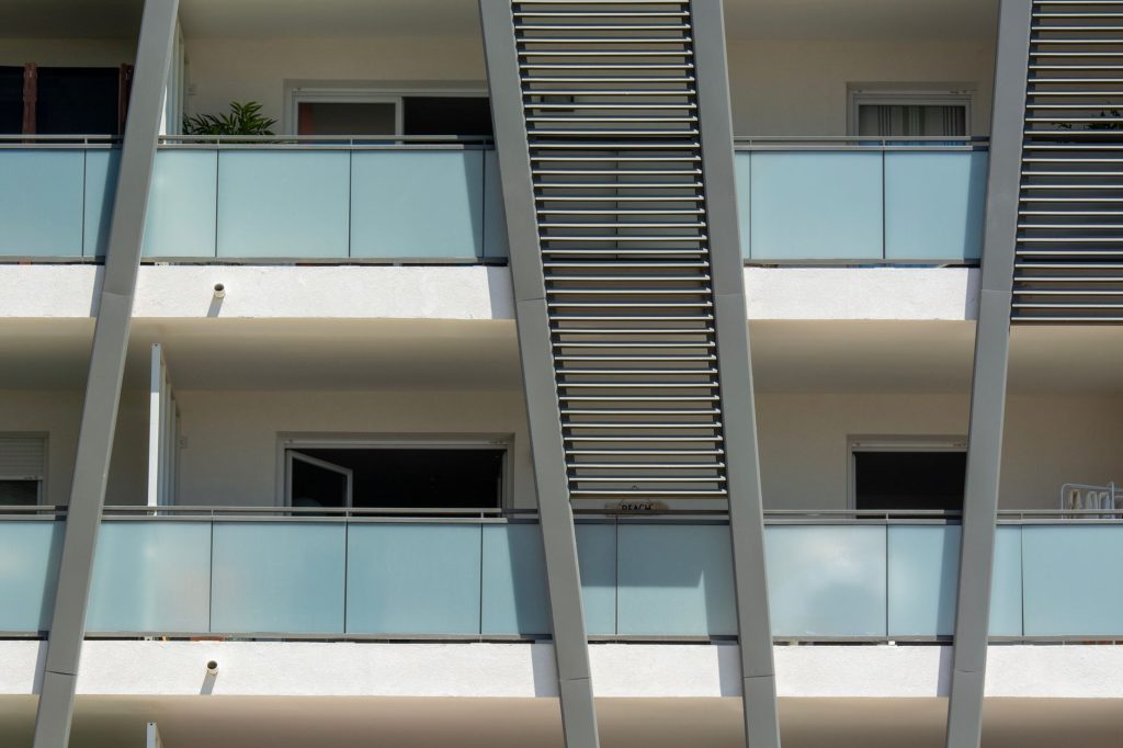 Quartier moderne de Port Marianne à Montpellier