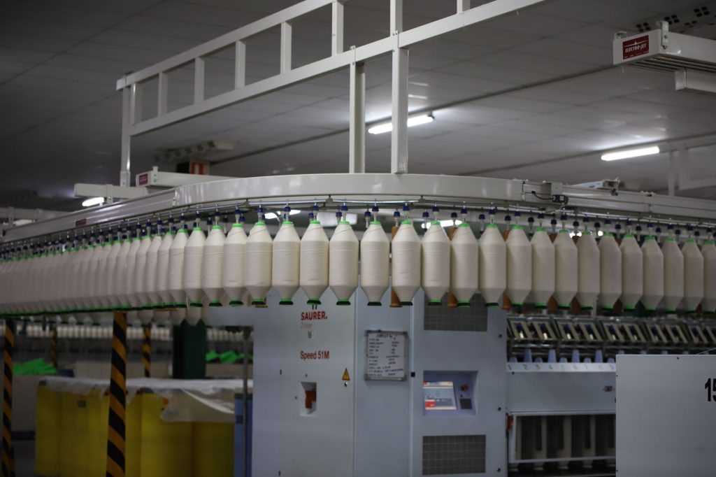 Machine textile évoquant le passé industriel de Roubaix, ancienne capitale mondiale du textile