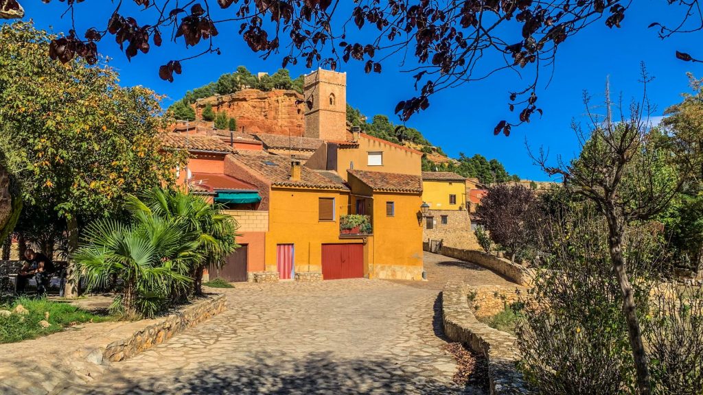 Village de pierre du Roussillon, architecture catalane traditionnelle
