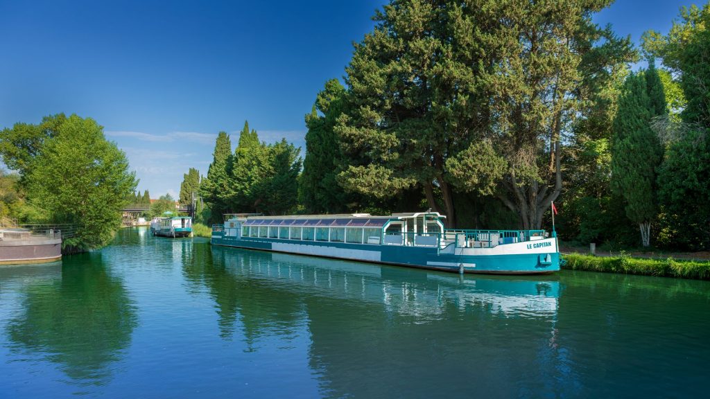 Ouvrage du canal du Midi dans l'Hérault, à proximité de Béziers